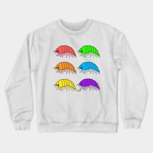 Rainbow Pill Bugs Crewneck Sweatshirt